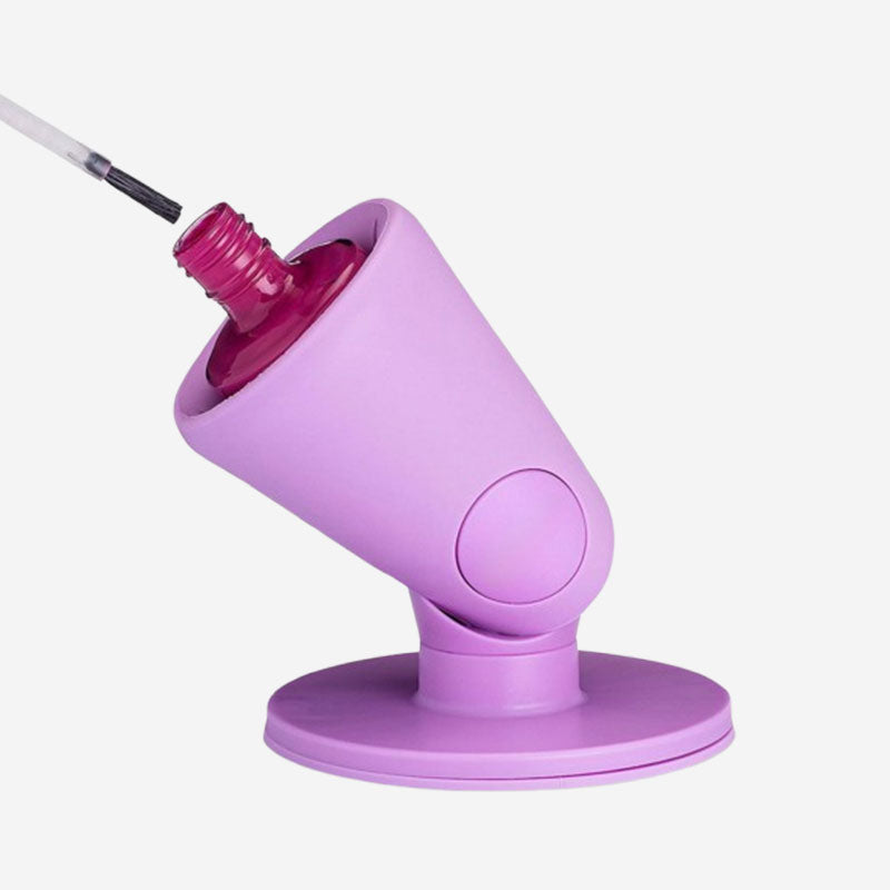 🌸 Portable Silicone Nail Polish Holder 🌸