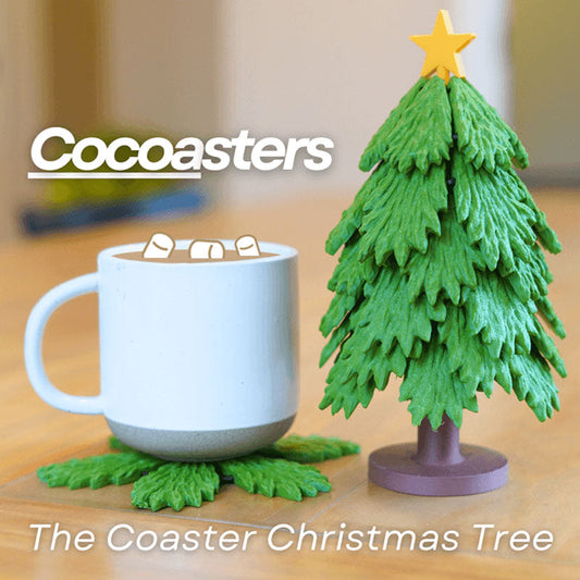 The Christmas Tree Coaster Set