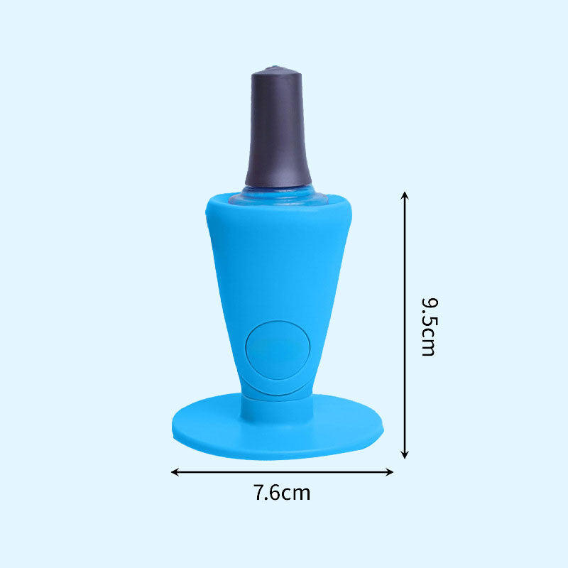 🌸 Portable Silicone Nail Polish Holder 🌸